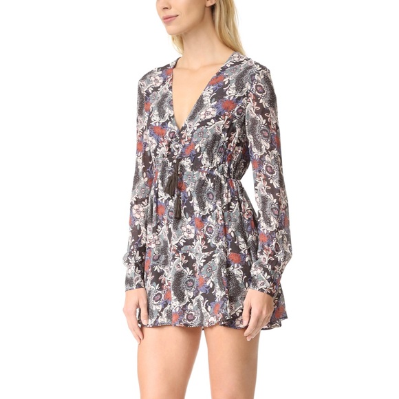 Free People Stealing Fire Floral Tunic - Picture 2 of 6